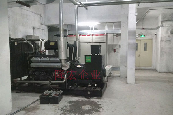 500KW上柴柴油發(fā)電機組 佛山南邊房地產(chǎn)