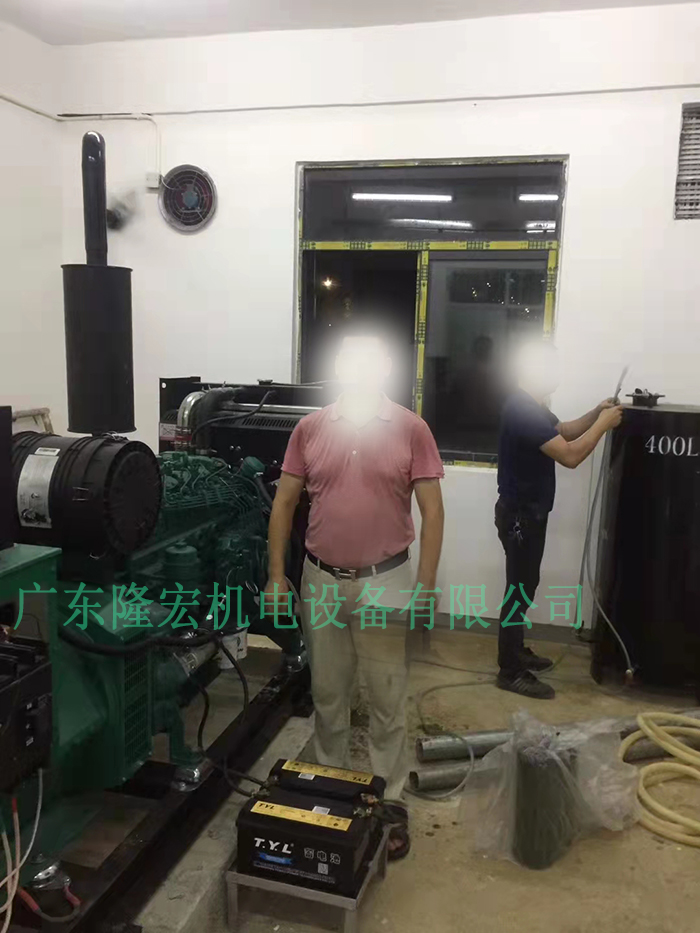 中山高速公路用備用電源、120KW濰柴發電機